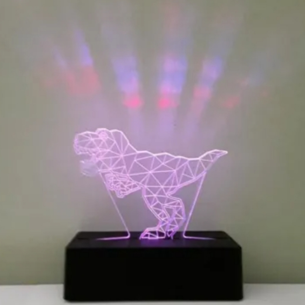 ❤️ Dinosaur Tabletop Color Changing LED Light - Picture 5 of 12